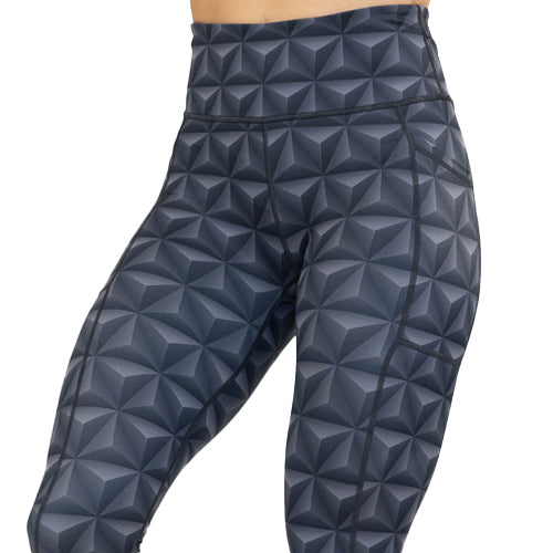 Constantly Varied Gear Leggings Size Large Womens Workout CVG - Pineapple  6186