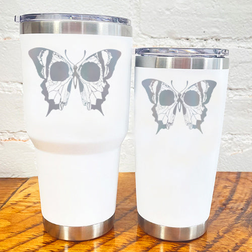 Butterfly Mandala - Engraved YETI Tumbler