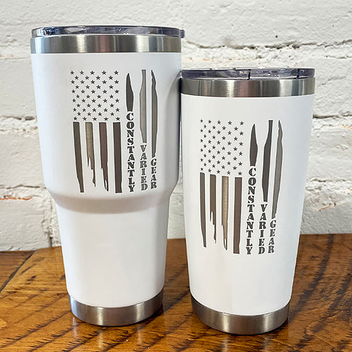 Distressed American Flag Tumbler Mens Tumbler Tumblers for Man 