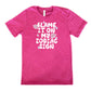 berry shirt with the text "Blame It On My Zodiac Sign" on it