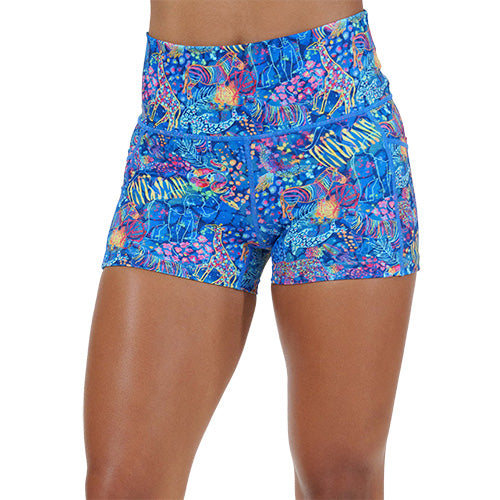 2.5 inch colorful animal themed shorts