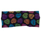 valentine heart candy print headband