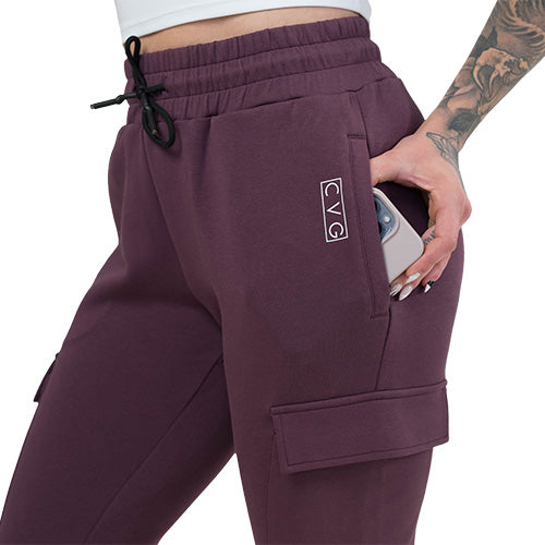 side pocket on the maroon joggers