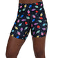 5 inch Christmas lights patterned shorts