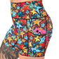 side pocket on the comic book stars patterned shorts