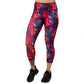 capri length colorful bounty huntress patterned leggings