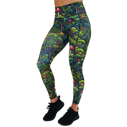 enchanted forest themed leggings