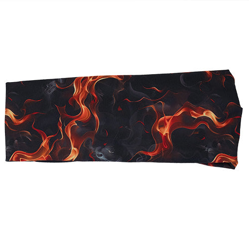 flame print headband