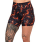 5 inch flame print shorts