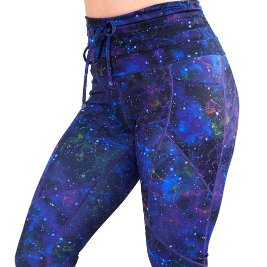 galaxy patterned leggings