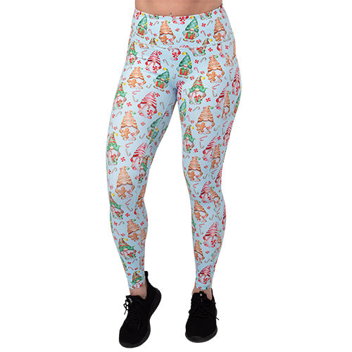 gnome patterned leggings