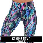 rainbow snakeskin leggings coming soon