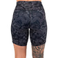 back of the dragon patterned shorts