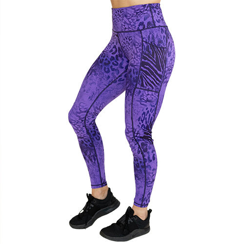 Buttery soft capri leggings with pockets – Purple Panda LLC