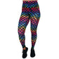 rainbow checkers leggings