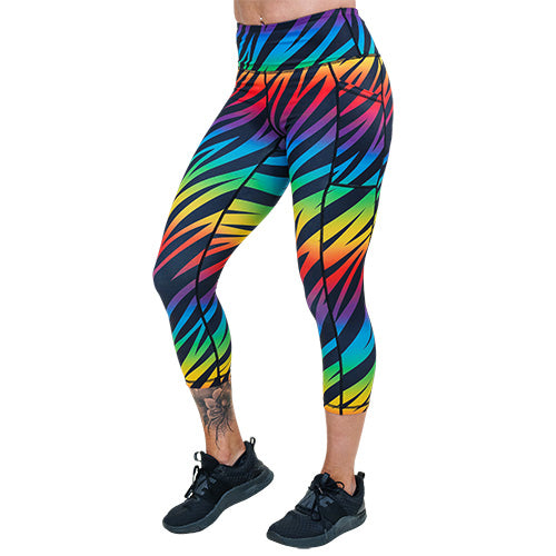 CVG Graffiti Capri hot Leggings