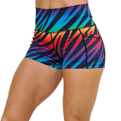 2023 XS-XL Candy Nylon Women High Waist Yoga Shorts Gym Cycling Running  Riding Tights Fitness Squat Proof Gym Active Shorts