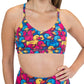 rubber duck print sports bra