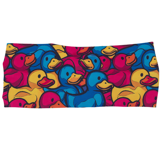 rubber duck print headband