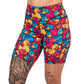 7 inch rubber duck print shorts