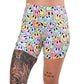 5 inch smiley face patterned shorts