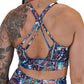 back of the tarot cards print sports bra