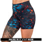 lava themed shorts available inseams