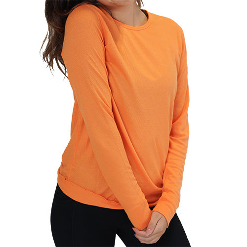 solid orange thermal