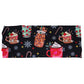 Christmas drinks patterned headband