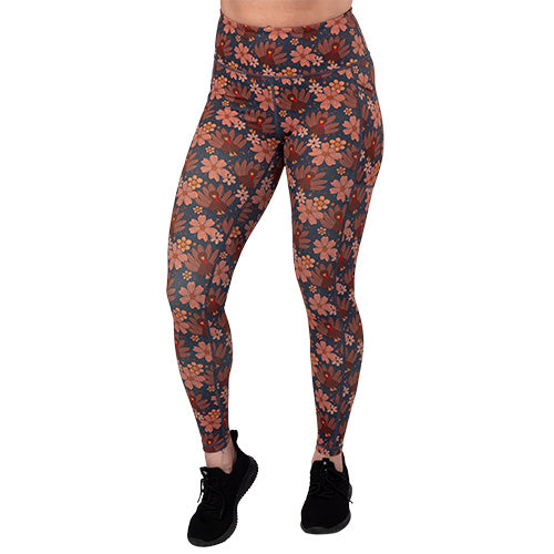 turkey patterned leggings