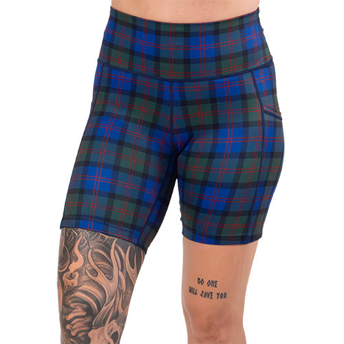 7 inch plaid shorts