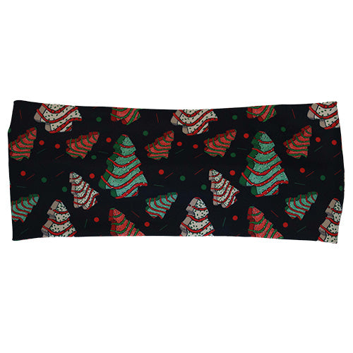 Christmas tree print headband