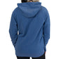 back of the blue zip up sweatshirt