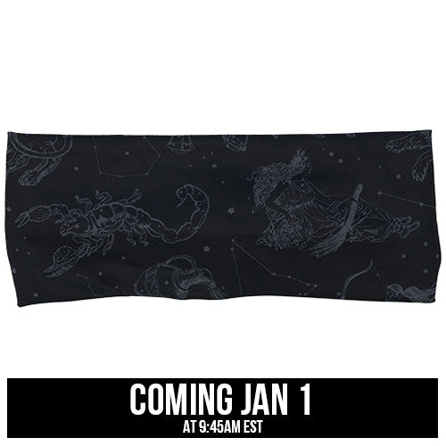 zodiac print headband coming soon