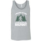 grey shirt with the text "I Believe In You I Also Believe In Bigfoot" on it