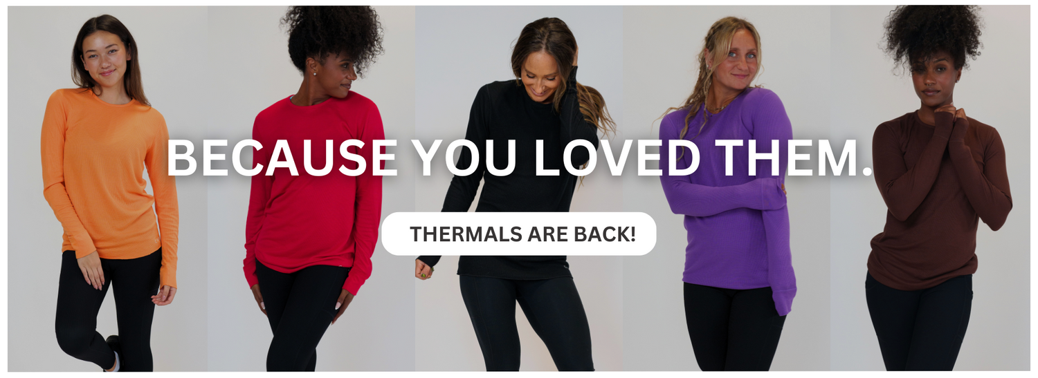 Because you loved them, thermals are back. Click to shop thermals