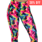 Neon Tie Dye Leggings