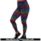 rainbow checkers leggings available lengths