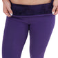 purple fleece leggings