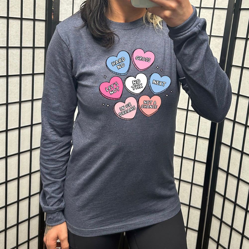 Long Sleeve Tee | Sarcastic Heart Candies