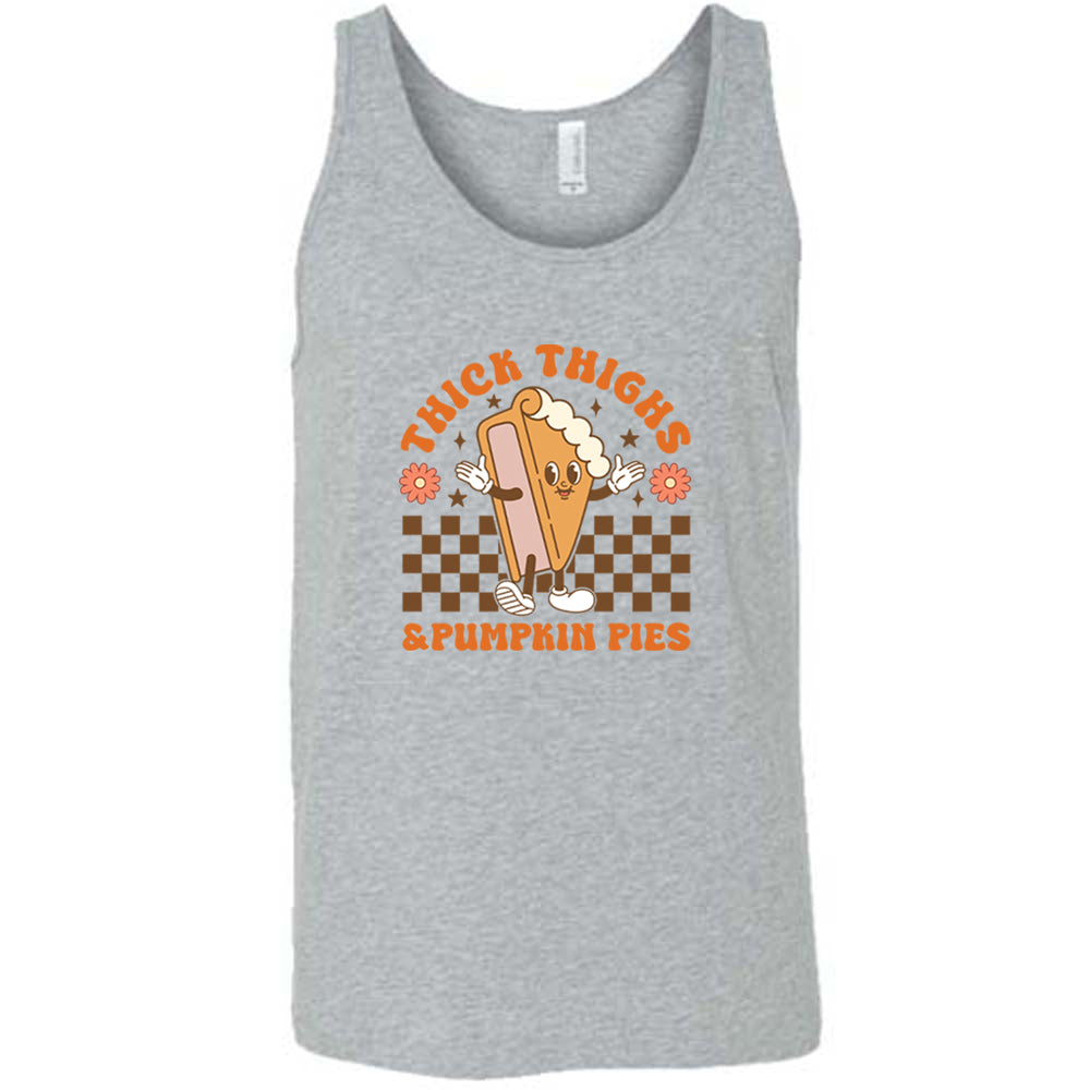 grey Thick Thighs & Pumpkin Pies Shirt