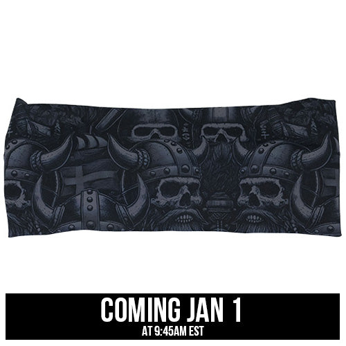 viking print headband coming soon