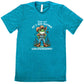 teal shirt with the text "Ya'll Mind If I Do Some Lollygagging" on it