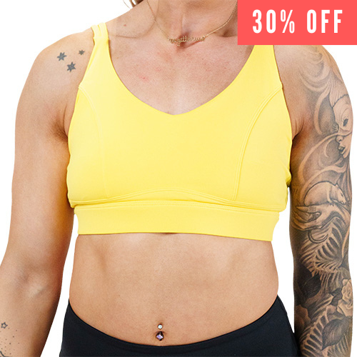 Vitality Bra | Yellow