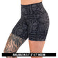 bone anatomy patterned shorts available in 2.5, 5 & 7 inch inseams