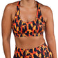 black cats sports bra