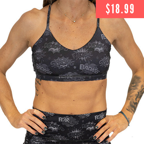 $18.99 black fearless bra