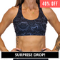 40% off the black and grey vampire themed sports bra surprise drop