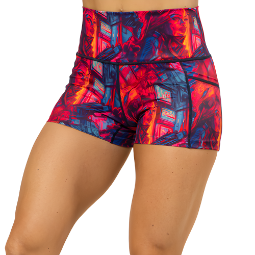 Women's Yoga & Fitted Workout Shorts - Ladybase Love – Wildling by Ladybase  Love