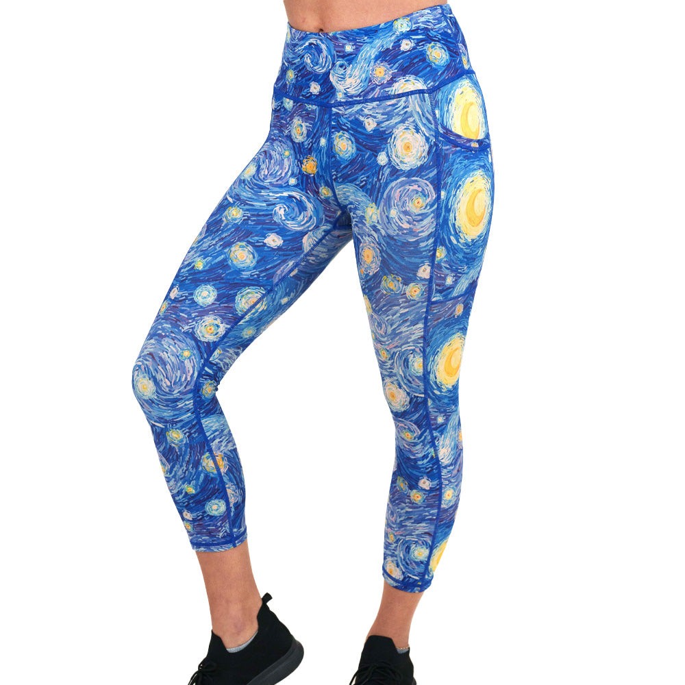 starry night leggings